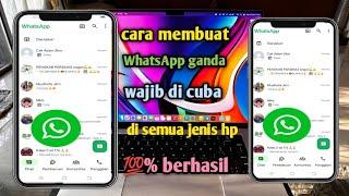 cara membuat WhatsApp ganda  dua WhatsApp dalam satu aplikasi