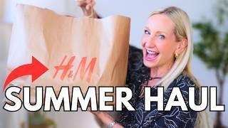 H&M *NEW* SUMMER HAUL Try On Women Over 50