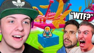 I Trolled YouTubers With An Impossible Fall Guys Level