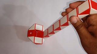 Make a Long Spoon with Snake Cube