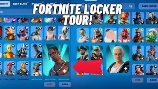 My OFFICIAL Fortnite LOCKER TOUR