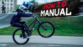 ►КАК ДЕЛАТЬ МАНУАЛ на МТББМХ  How to manual - обучение трюкам на МТБ ◄ Today We Ride