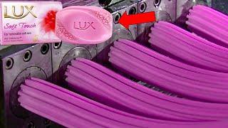 This is How Lux Soap is Produced in The Factory Modern Food Processing Plant Wool Harvesting Skill