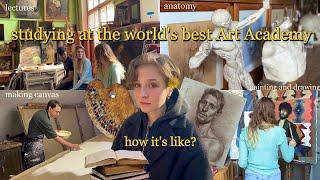 Studying at the world’s best Art Academy - how its like?Repin Academy VLOG 4K