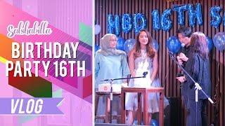 Salshabilla #VLOG - SURPRISE BIRTHDAY PARTY