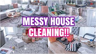 MESSY HOUSE CLEANING  EXTREME CLEANING MOTIVATION 2024  SPEED CLEANING