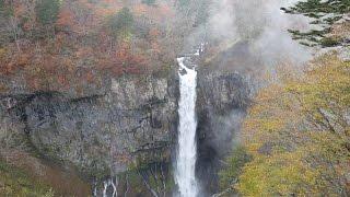 【４K】日光華厳の滝の怪奇現象？写ってはいけないモノが・・・・・