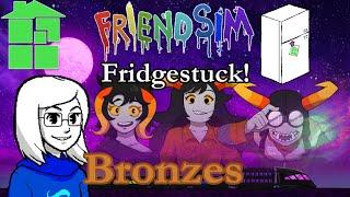 Friendsim Fridgestuck  Bronze Trolls