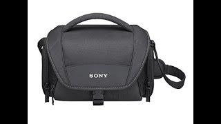 Sony LCS-U11 Soft Carrying Case for Camcorders UNBOXING
