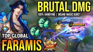 FARAMIS BEST BUILD 2023  TOP GLOBAL FARAMIS GAMEPLAY  MOBILE LEGENDS