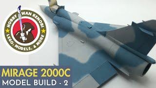 Plastic Scale Model Build - Kinetic Mirage 2000C 148 - Construction Srcibing Ejection Seat
