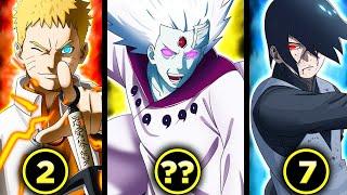 Narutos 15 STRONGEST Characters RANKED Weakest To Strongest