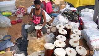 How its Made  Hand drums Made with Goat Skin