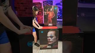 Insane Joker statue   #joaquinphoenix #joker #unboxing #thejoker