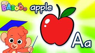 Phonics Song  ABCD Rhymes for Children  A is for Apple  ABC Alphabet Nursery Rhymes  4K