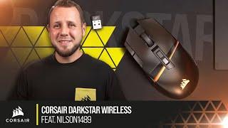 Multi-Action Profi CORSAIR DARKSTAR WIRELESS Gaming-Maus feat. @Nilson1489 