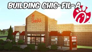 BUILDING CHIC-FIL-A IN BLOXBRUG