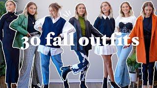 30 FALL OUTFIT IDEAS  easy and casual fall 2020 outfits + styling fall trends