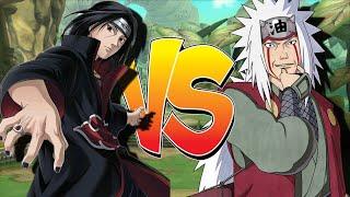 JIRAYA VS ITACHI UCHIHA 