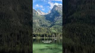 Секретное озеро в  Баварии Hintersee #германия