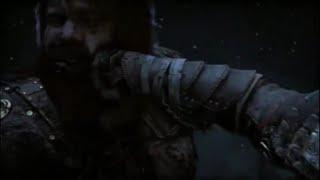 Kratos punches thor