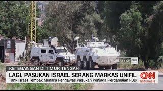 Lagi Pasukan Israel Serang Markas Unifil