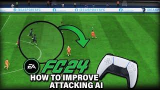 EA FC DIRECTED RUNS ATTACKING TUTORIAL  HOW TO CREATE SPACE IN THE ATTACK