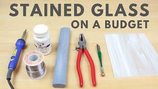 Budget Stained Glass Tools For Beginners