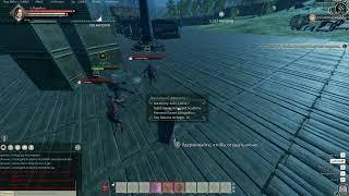 DenizDemir player from the KapHan guild kills players on the pve server with the help of capturedNPC