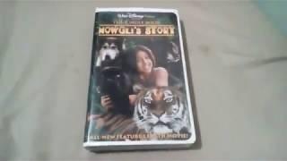 Those The Jungle Book Mowglis Story VHS Tapes Im Planning To Watching The Movie Tonight