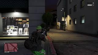 GTA V Online PS3  Raw Uncut 2v4 Free Aim Lobby War Ft. TCCFTMCF  HD