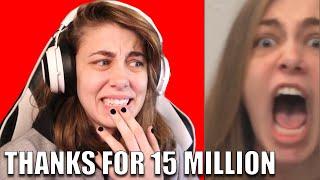 Reacting to My Old Tiktoks  Cringe  Thanks For 15 Million On Tik Tok