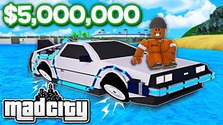 Buying the most EXPENSIVE CAR in ROBLOX MAD CITY