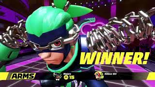 Arms Nintendo Switch Grand Prix as Ninjara