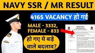 Navy SSR 23-24 State Wise Total Vacancy 4165 Post  Navy SSR Bumper Vacancies बड़ी खुशखबरी आ गई