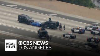 Police standoff shuts down 91 Freeway in Anaheim Hills  Full Coverage