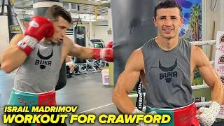 LOCKED IN Israil Madrimov training for Crawford • Full Workout video