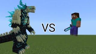 Wardenzilla VS Herobrine  Addons combat