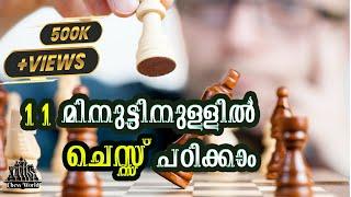 How to Play Chess in Malayalam  Learn to Play Chess in Malayalam ചെസ്സ് എങ്ങനെ പഠിക്കാം