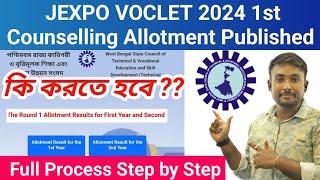 Jexpo & Voclet 1st Counselling Results Published  এখন কি করতে হবে ??  Full Process Step by Step