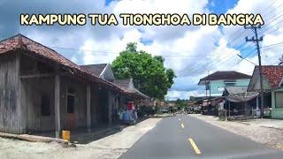 This old house from the past in the ethnic Chinese village still stands strong.