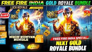 Next Gold Royale free fire Next gold Royale bundle  Free Fire New Event  Ff New Event Today