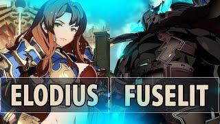 GBVSRGRP  Elodius Zeta Vs Fuselit Vaseraga High Level Gameplay.