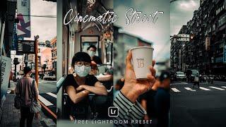 Cinematic Street Lightroom Preset  Lightroom Mobile Preset Free DNG & XMP  Cinematic presets