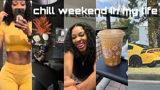 vlog  chill weekend in my life back to work sunday rest gym & cleaning