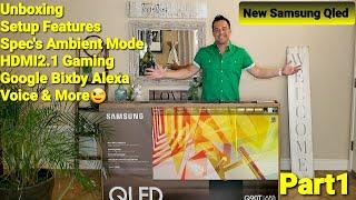 NEW Samsung Q90 QLED 4K Hdr TV Unbox ProSetup Guide Detailed Specs Features Audio Hdmi2.1 VRR