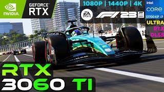 F1 23 - RTX 3060 Ti 1080p1440p4K