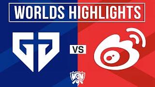 GEN vs WBG Full Highlights  Worlds 2024 Swiss Stage  Gen.G vs Weibo Gaming