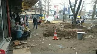 Ordu-Ünye Büyük Cami karşısında bulunan Hattat Mustafa Rakım Efendi Parkı Yenileme Çalışmaları...