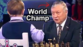 When a 3 Year Old Prodigy Faced a World Champion